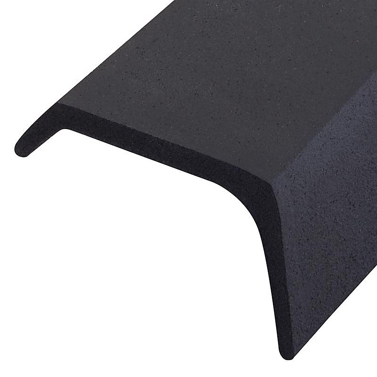M-D 3749 Black Rubber Door Set Seal For Garage Doors, Garage Doors 16 ft. L x 1 in.
