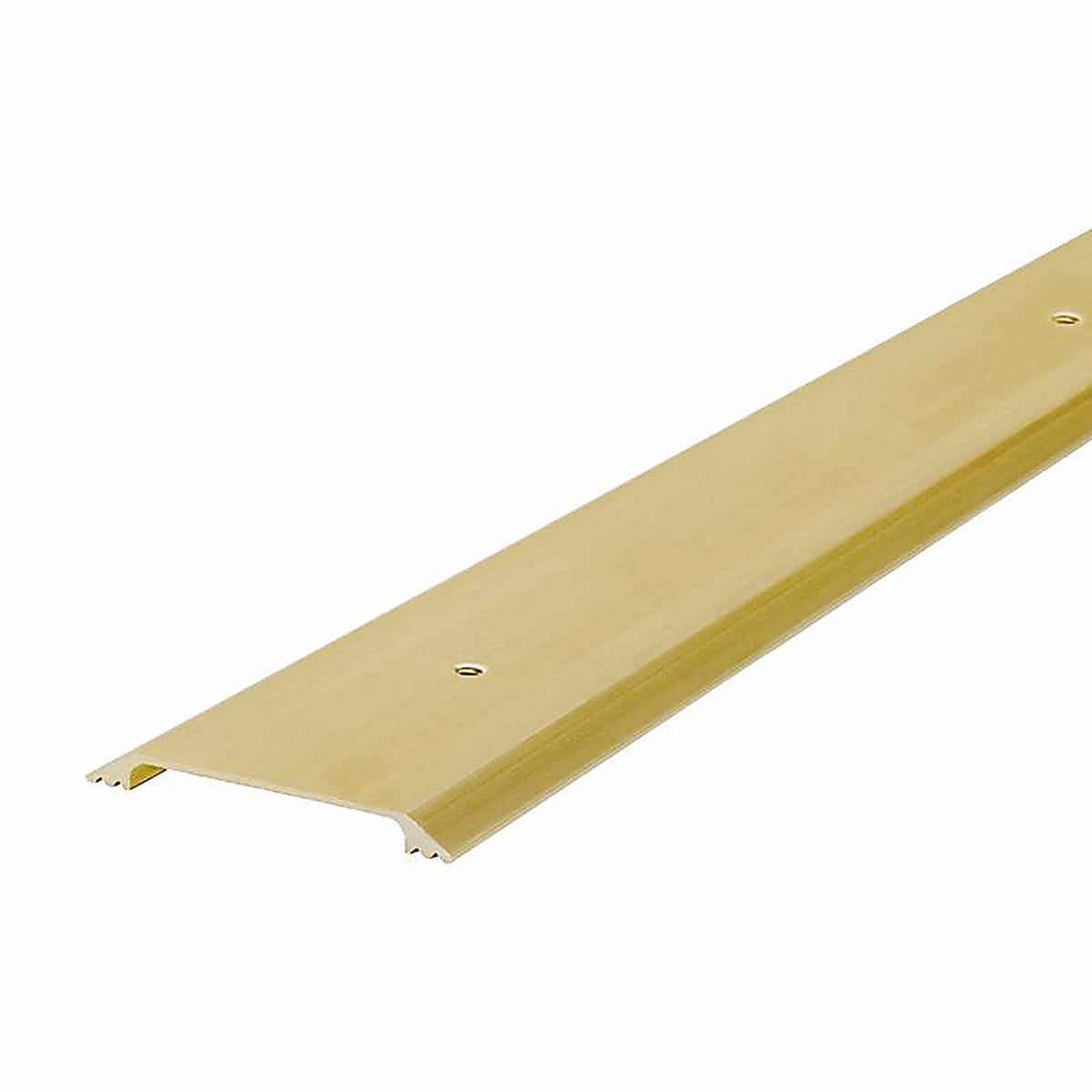 M-D 9613 0.25 H x 2.5 in. W x 36 in. L Bright Aluminum Flat Top Threshold Gold