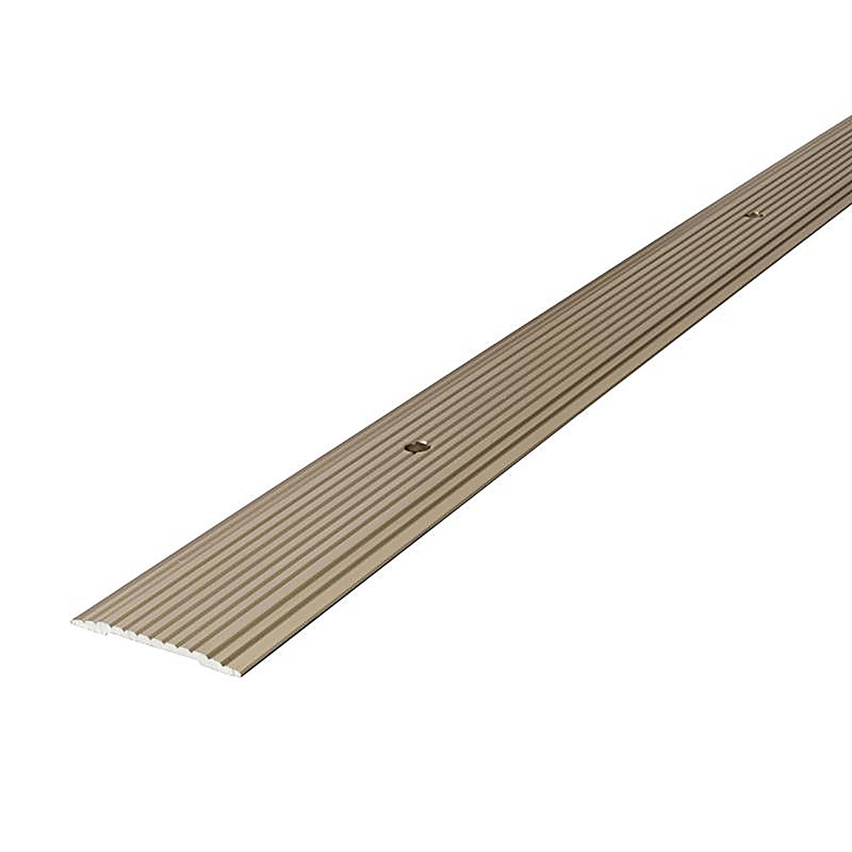 M-D 43872 1-1/4 in. W x 36 in. L Anodized Pewter Silver Aluminum Seam Binder