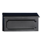 Gibraltar WMH00B04 Gibraltar Windsor Plastic Wall Mount Black Mailbox
