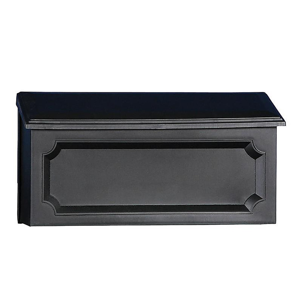 Gibraltar WMH00B04 Gibraltar Windsor Plastic Wall Mount Black Mailbox