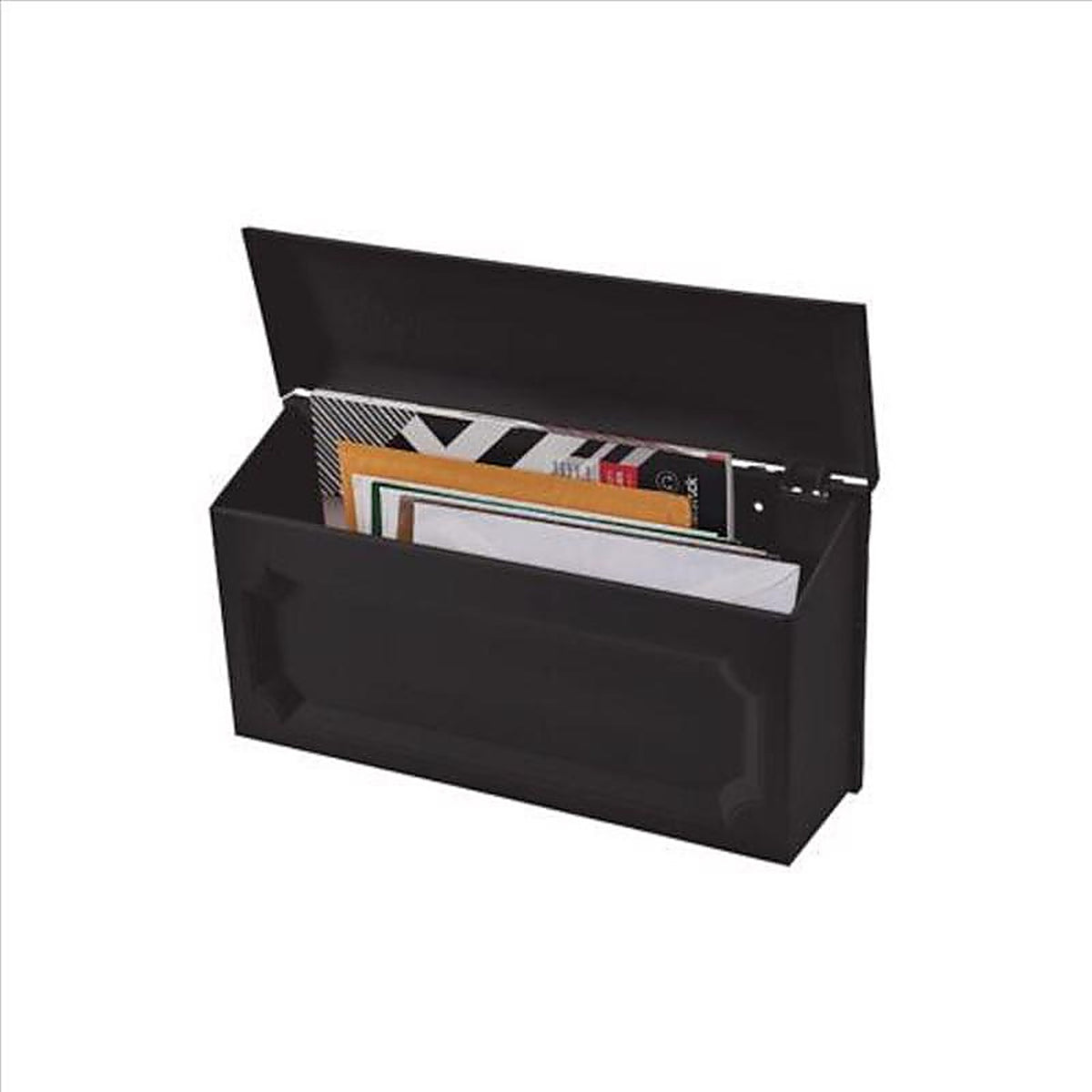 Gibraltar WMH00B04 Gibraltar Windsor Plastic Wall Mount Black Mailbox