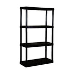 Gracious Living 91021 Maxit 54-1/2 in. H x 32 in. W x 14 in. D Resin Shelving Unit