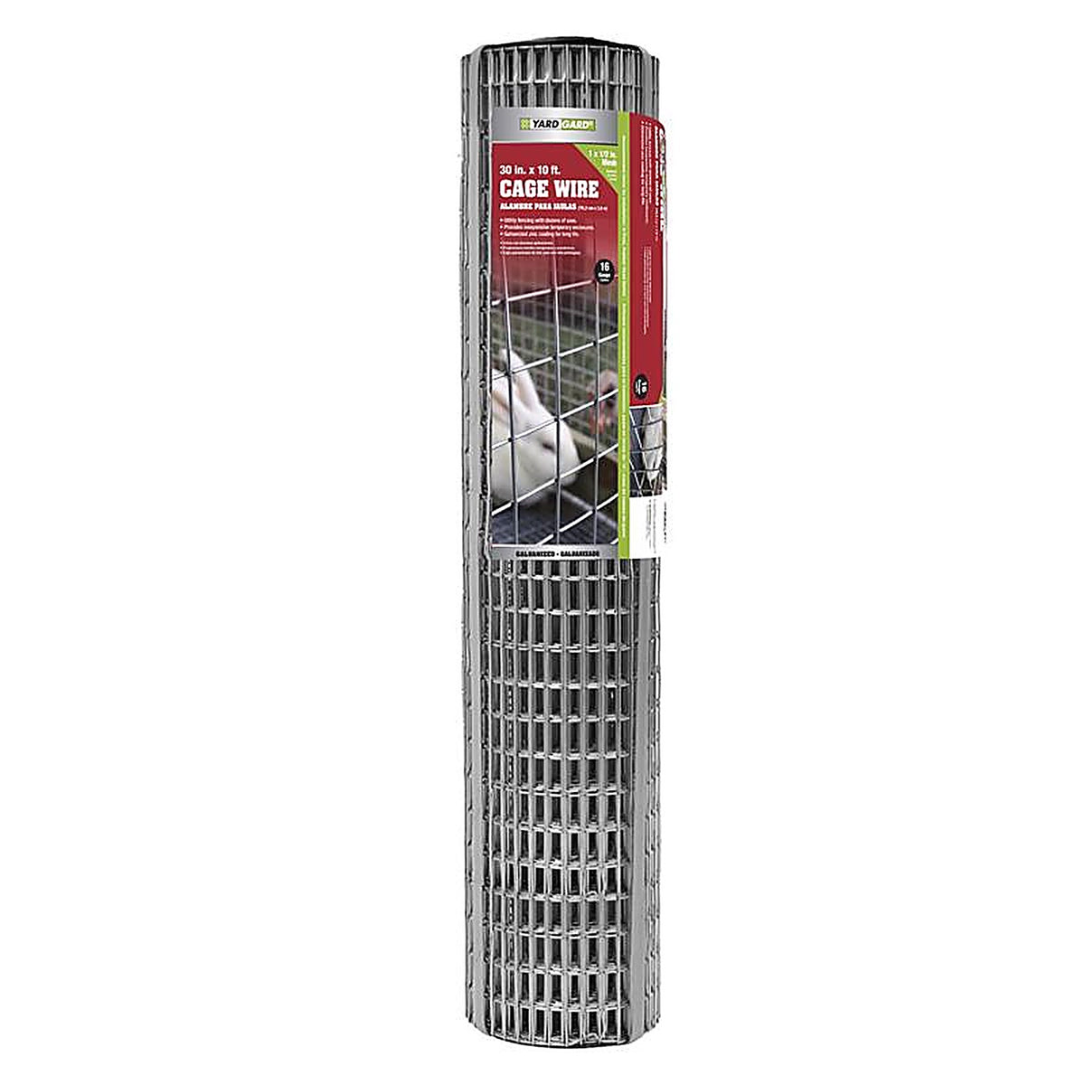 Garden Zone 403010 IronRidge 36 in. H x 30 in. W 10 ft. Steel Wire Cage No