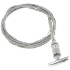 Dorman 55203 Control Cables With 1-3/4 In. Chrome Knob, 6 Ft. Length