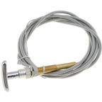 Dorman 55209 Control Cables With 1-3/4 In. Chrome Handle, 8 Ft. Length