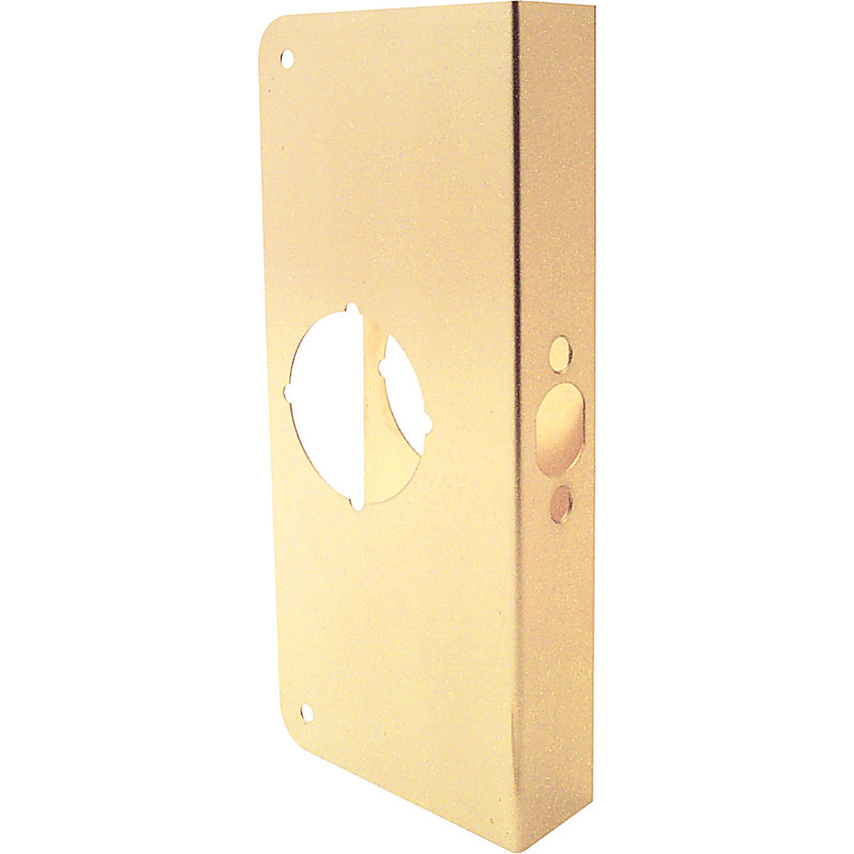 Prime-Line U 9550 9 in. H x 4.31 in. L Brass-Plated Brass Lock and Door Reinforcer