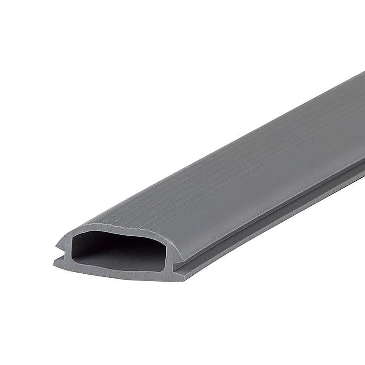 M-D 13524 Gray Vinyl Threshold Insert For Doors 36 in. L x 0.5 in.