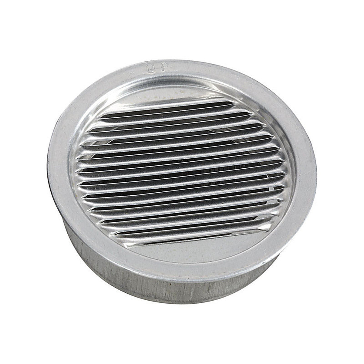 Air Vent 50003 4 in. W x 4 in. L Mill Silver Aluminum Mini Louver