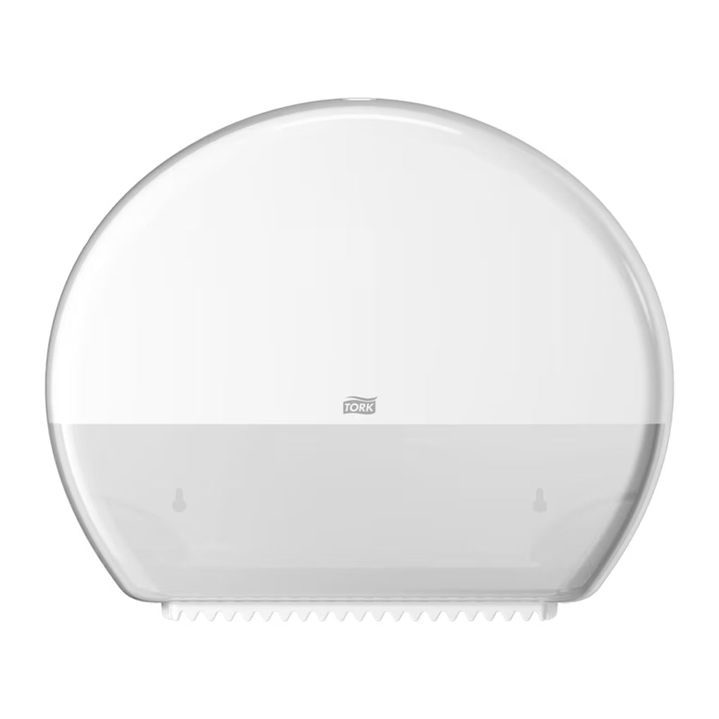 554020A Tork/Essity Elevation Bath Tissue Jumbo Roll Dispenser, White