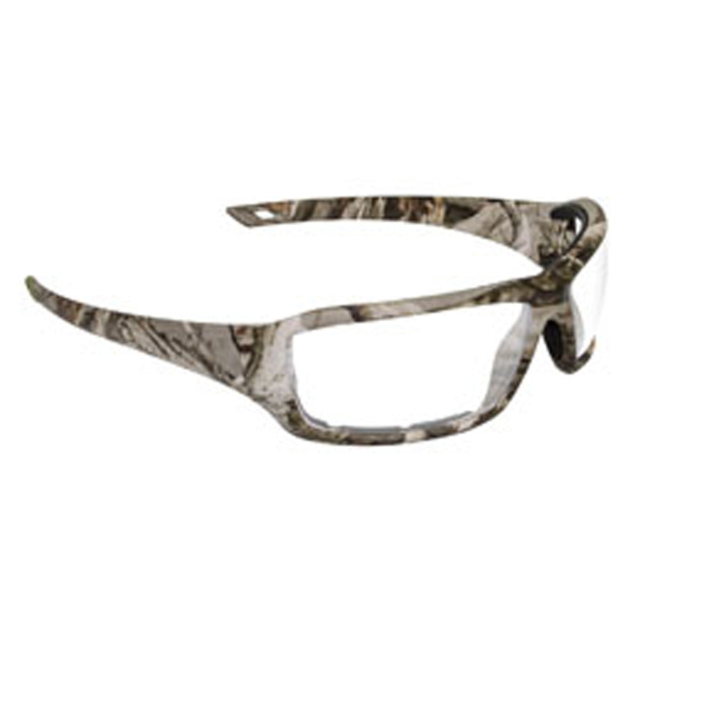 SAS 5550-01 Camo Safety Glasses Dry Forest Frame/Clear Lens