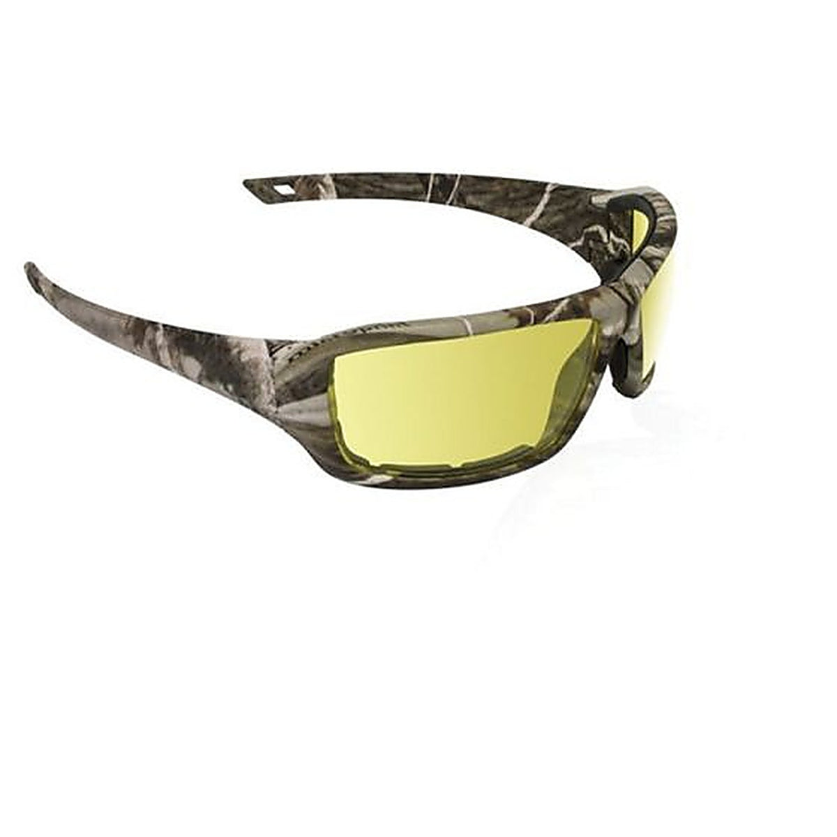 SAS 5550-03 Camo Safety Glasses Dry Forest Frame/Yellow Lens