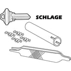 Prime-Line E 2402 No. 5 Metal Re-Keying Kit 1/Pack