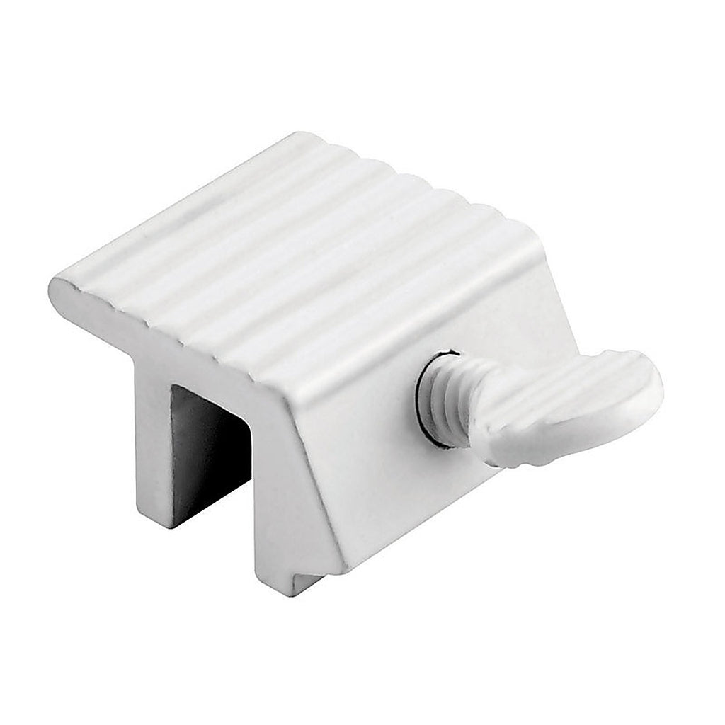 Prime-Line U 9802 Painted White Aluminum Window Lock 1/Pack