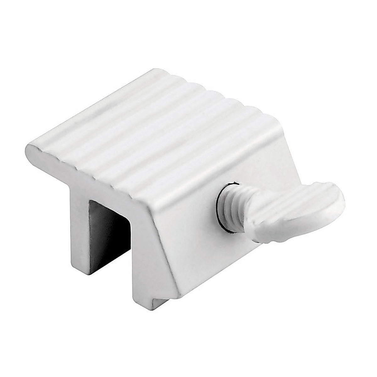 Prime-Line U 9802 Painted White Aluminum Window Lock 1/Pack