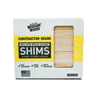 Nelson Wood Shims CSH8/84/300 Nelson Wood Shims 1.5 in. W Wood Shim 84/Pack