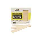 Nelson Wood Shims CSH8/84/300 Nelson Wood Shims 1.5 in. W Wood Shim 84/Pack