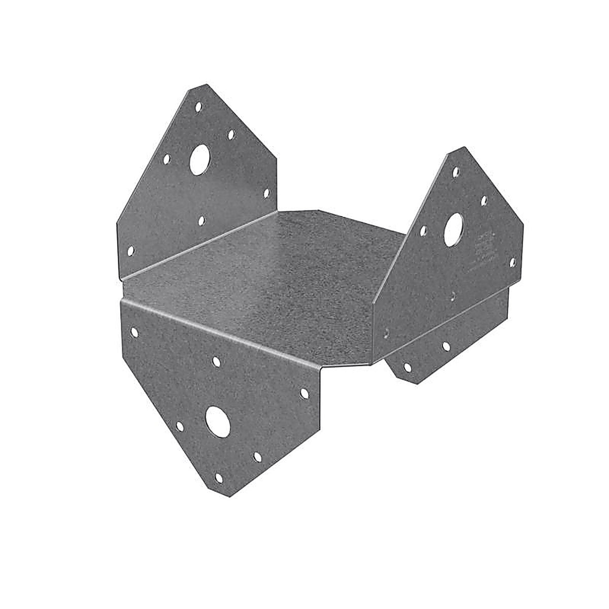 Simpson Strong-Tie BC6Z ZMax 6.75 in. H x 5.5 in. W 18 Ga. Steel Post Base