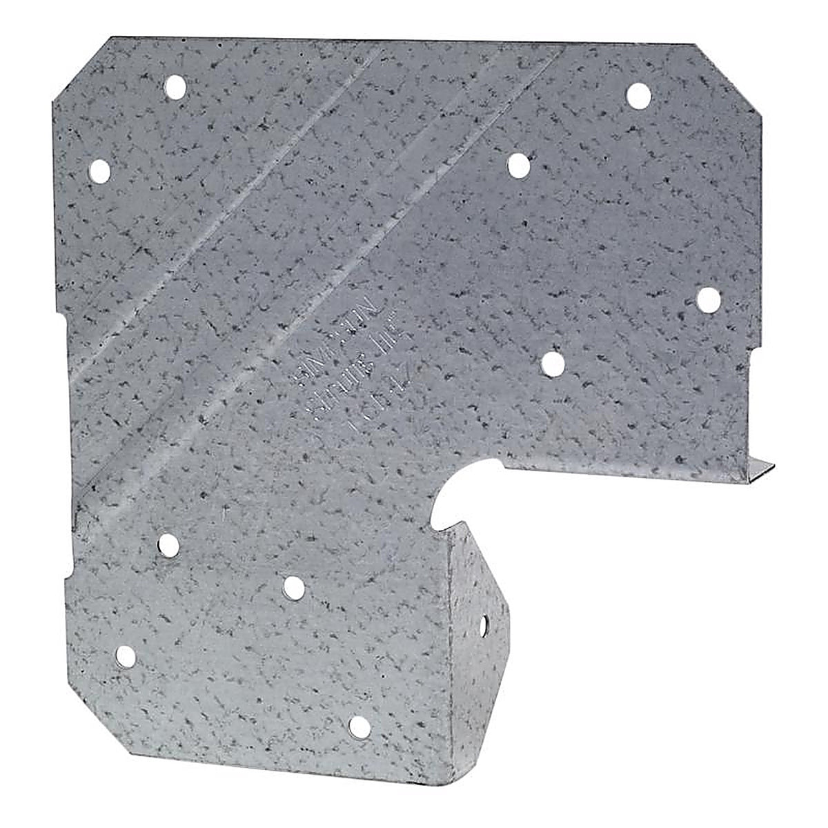 Simpson Strong-Tie LCE4Z ZMax 5.38 in. H x 5.38 in. W 20 Ga. Galvanized Steel End Post Cap