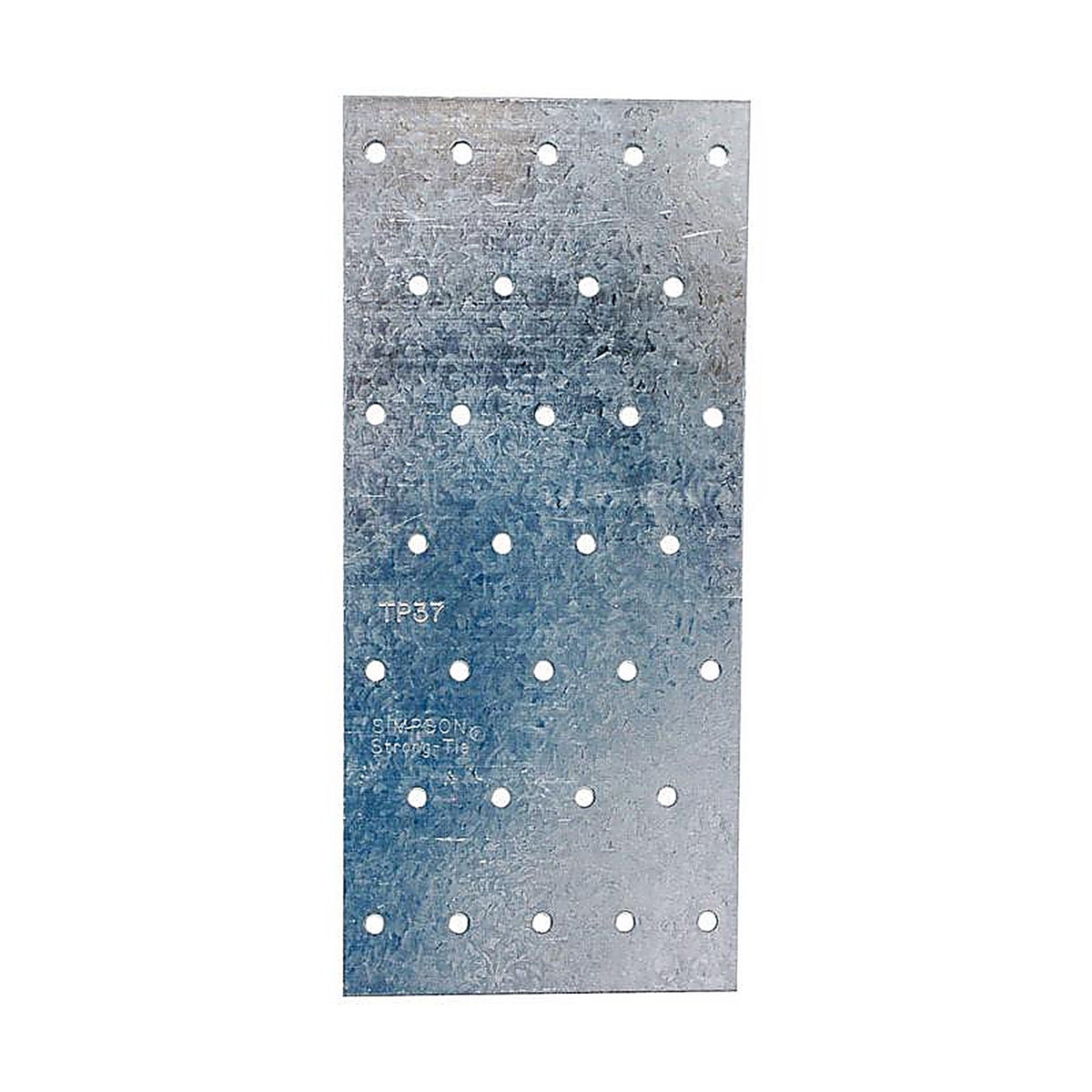 Simpson Strong-Tie TP37 7 in. H x 0.04 in. W x 3.1 in. L Galvanized Steel Tie Plate