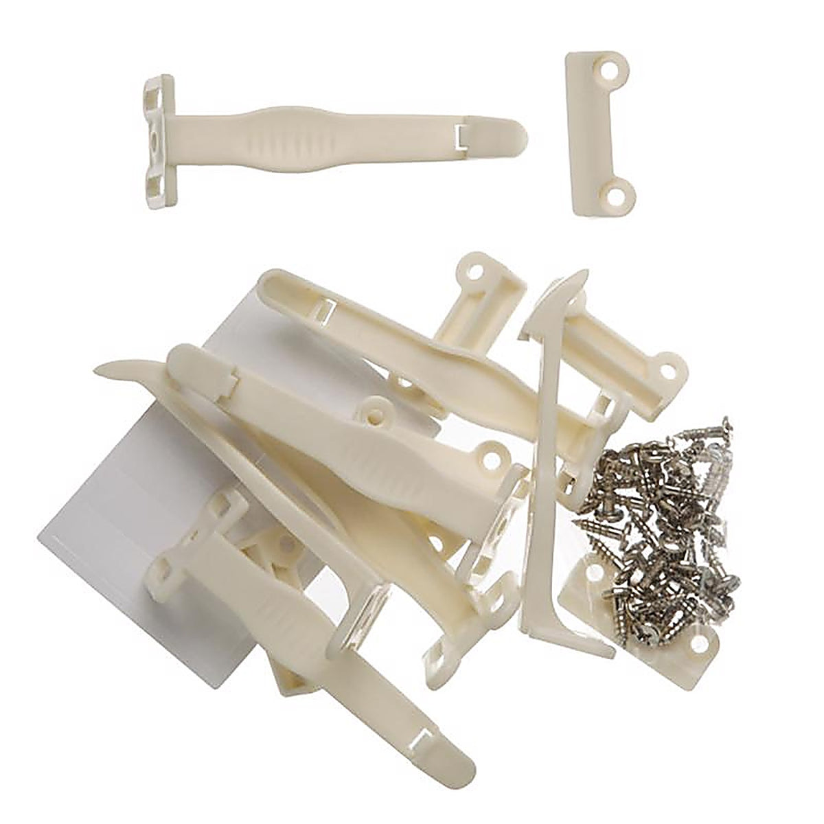 Safety 1st 48444 White Plastic Drawer Latches 7/Pack