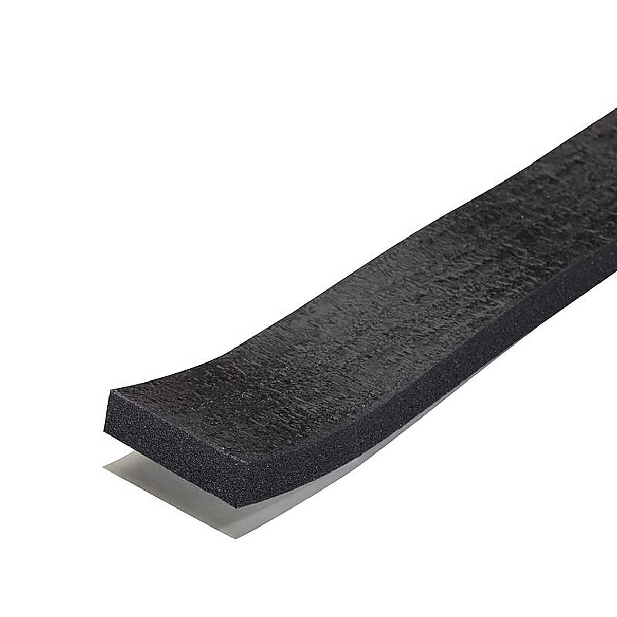 M-D 43154 Black Rubber Weather Stripping Tape 10 ft. L x 3/8 in.