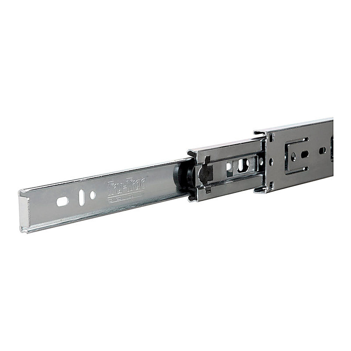 Knape & Vogt TT100P 500 20 in. L Steel Full Extension Drawer Slide 2/Pack