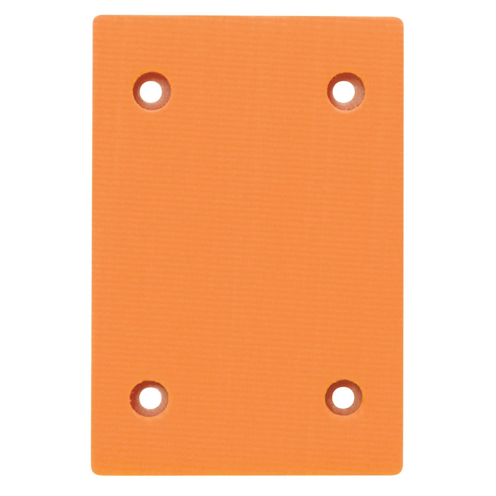 DYNABRADE 56315 3" (76 mm) x 4-1/4" (108 mm) Non-Vacuum Dynabug II Disc Pad, Hook-Face, Short Nap