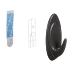 3M 17086SES Medium Plastic Terrace Hooks 3-1/4 in. L 2/Pack