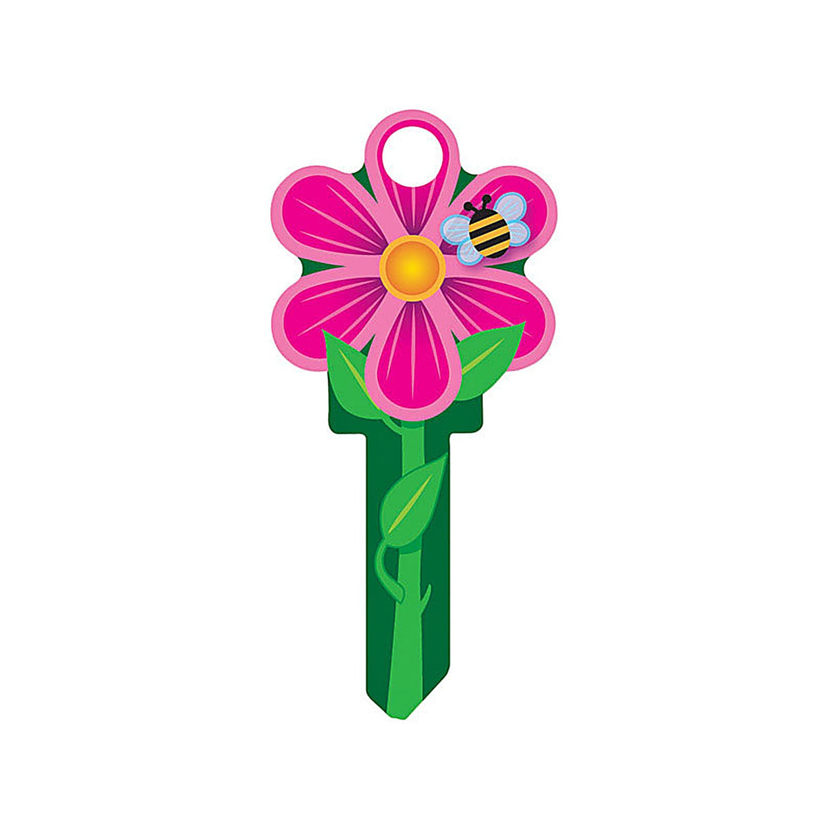 Lucky Line B106K Key Shapes Flower House Key Blank KW1/11 Double sided For Kwikset