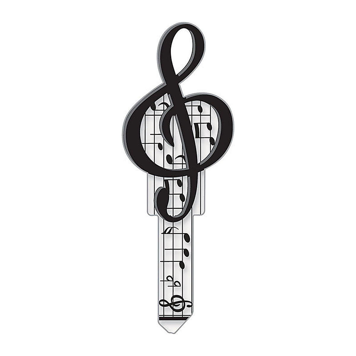 Lucky Line B125S Key Shapes Music House Key Blank SC1 Double sided For Schlage