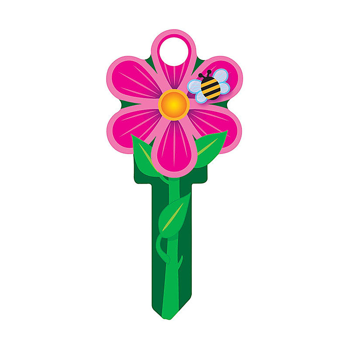 Lucky Line B106S Key Shapes Flower House Key Blank SC1 Double sided For Schlage