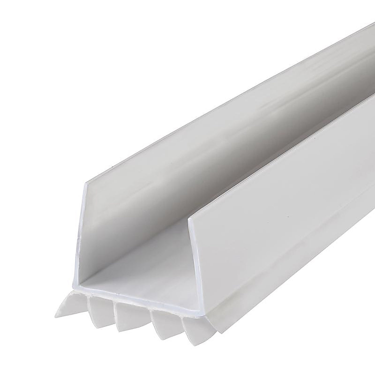 M-D 43336 White Vinyl Door Seal For Door Bottom 3 ft. L x 1-3/4 in.