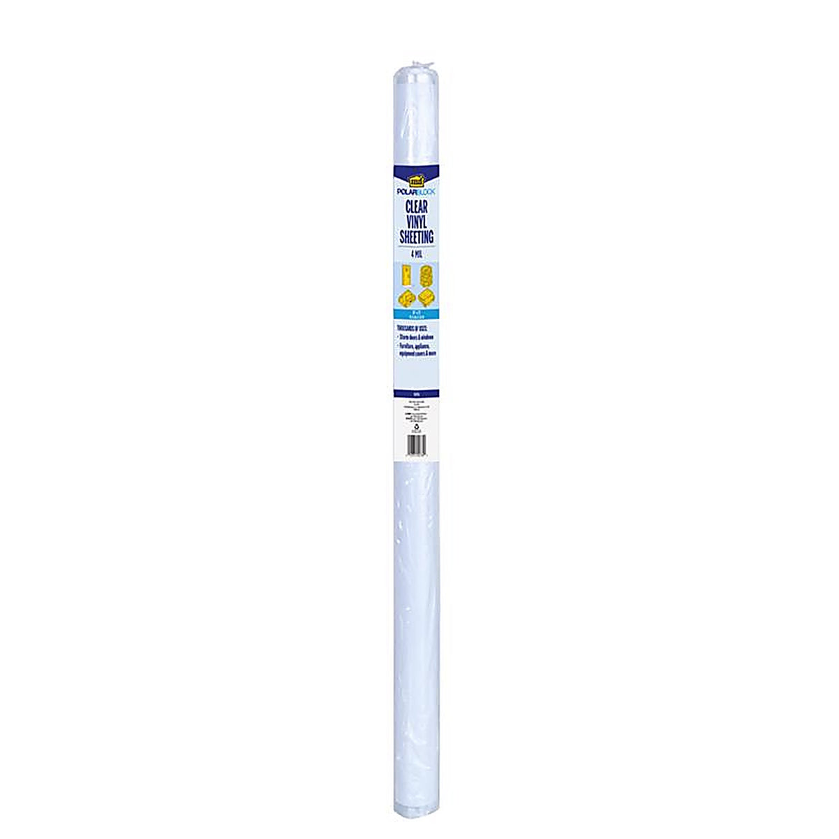 M-D 4762 Clear Indoor and Outdoor Vinyl Sheeting 36 in. W x 25 ft. L