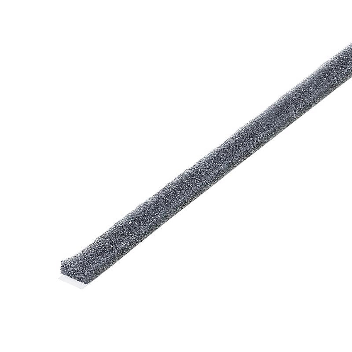 M-D 2055 Gray Foam Weather Stripping Tape For Doors and Windows, Doors and Windows 17 ft. L x 3/16 in.