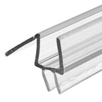 Prime-Line M 6258 Clear Vinyl Door Bottoms 1/Pack