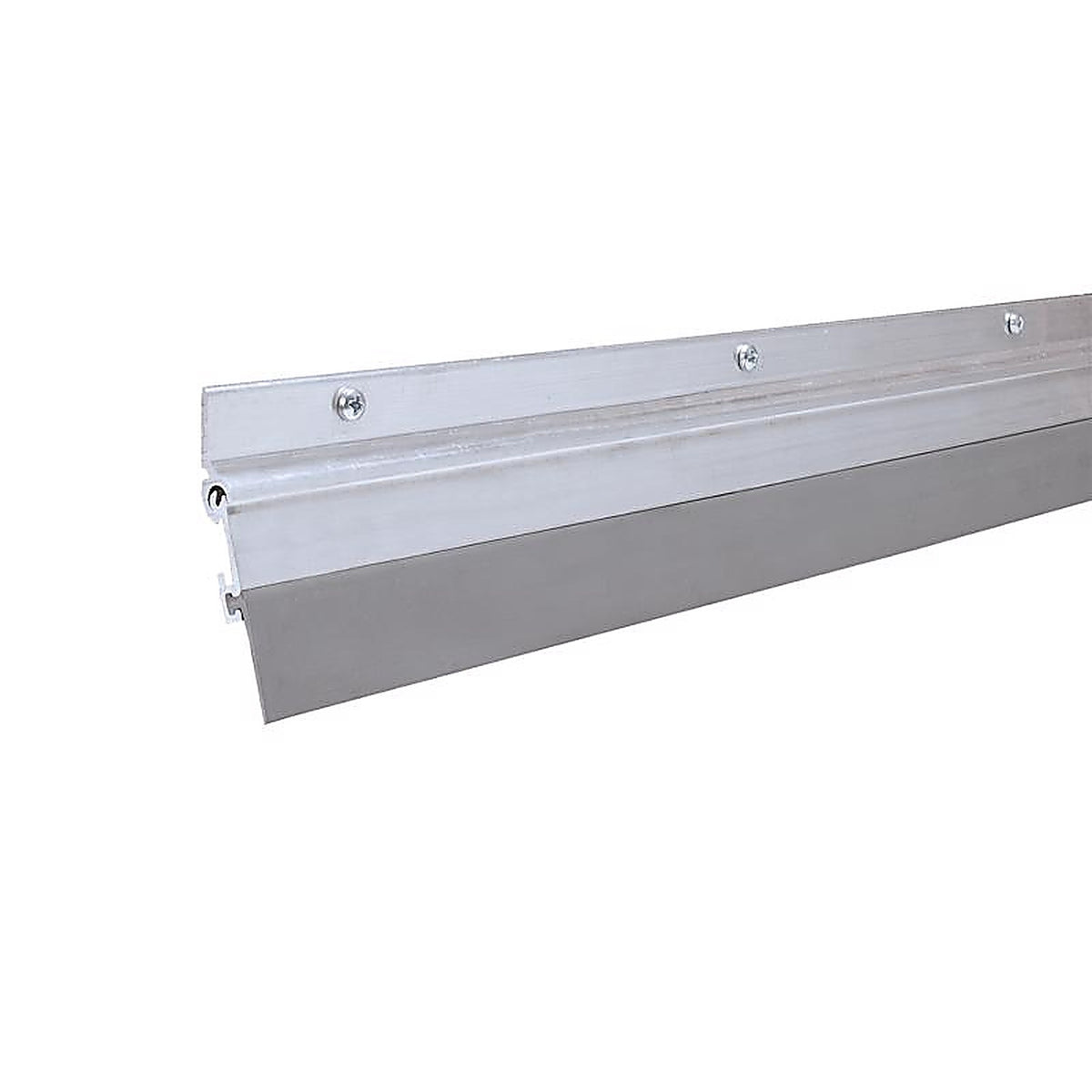 M-D 7237 Gray Aluminum/Vinyl Sweep For Garage Doors, Doors 3 in. L