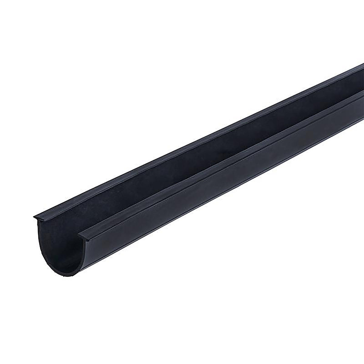 M-D 8460 Black Vinyl Replacement Bottom For Garage Doors, Garage Doors 9 ft. L x 1/16 in.