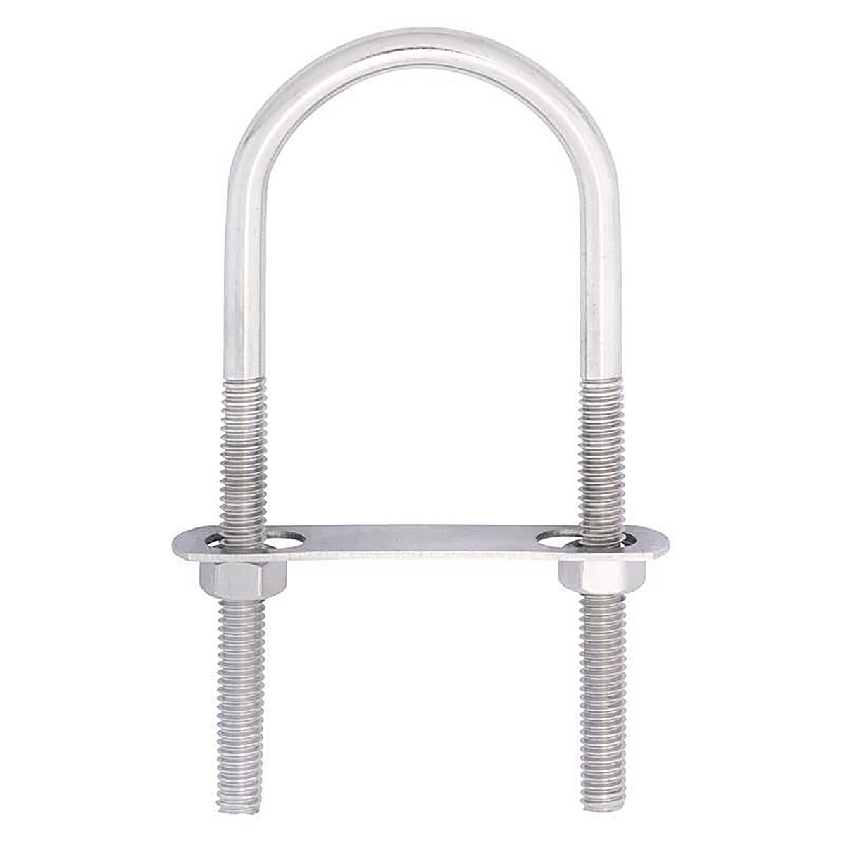 Hampton 02-3451-231 5/16 in. x 2 in. W x 4-11/16 in. L Coarse Stainless Steel U-Bolt