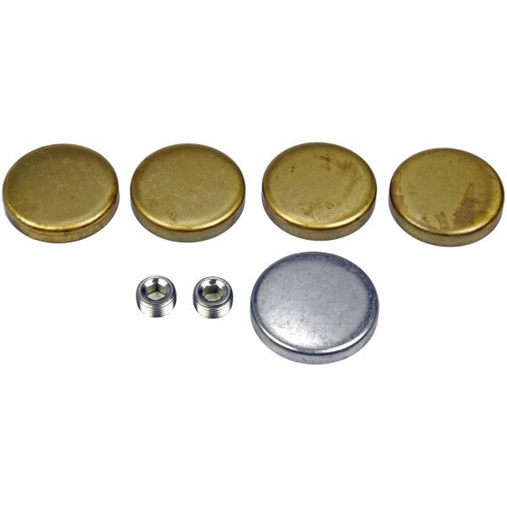 Dorman 567-017 Amc Brass Expansion Plug Kit, 5 Expansion Plugs, 2 Pipe Plugs
