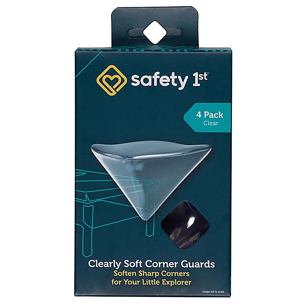 Safety 1st HS194 Clear Soft Rubber Corner Bumpers 4/Pack
