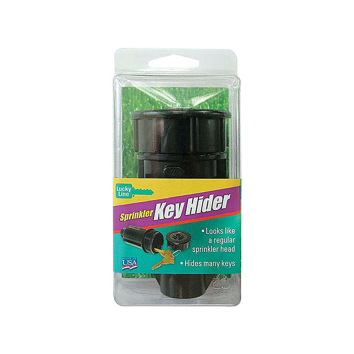 Lucky Line 91901 Black Plastic Concealment Box