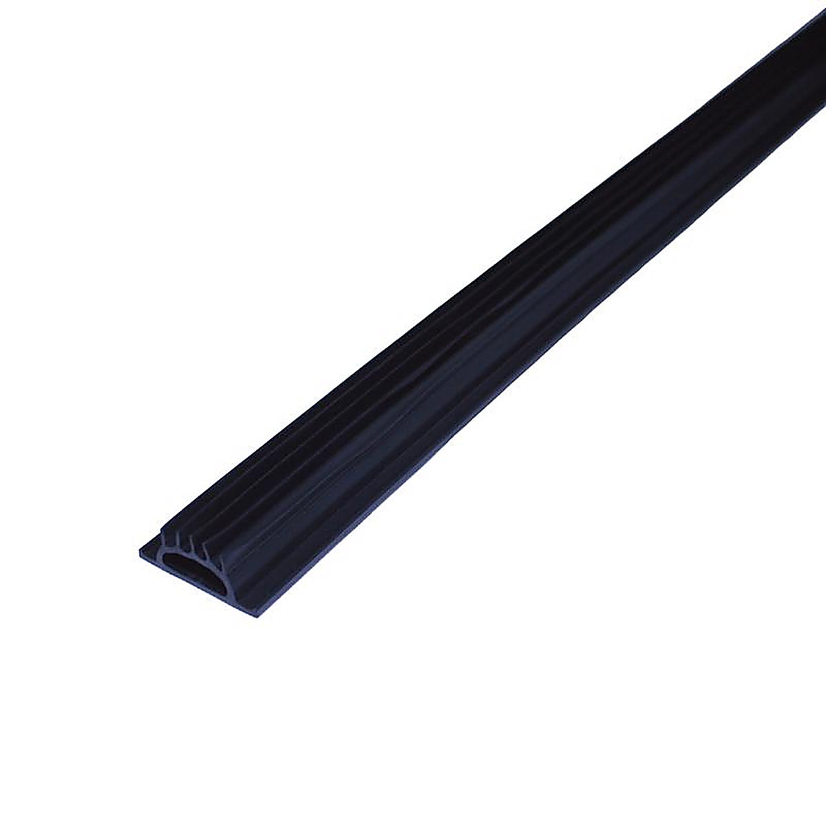 M-D 25756 Black Aluminum/Vinyl Threshold Insert For Doors, Doors 36 in. L x 3/8 in.