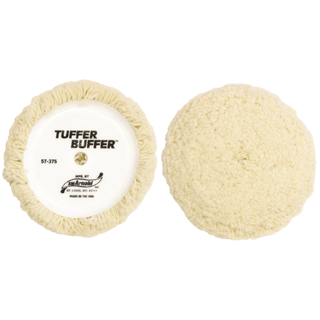 S.M. Arnold 57-375 Tuffer Buffer, 7.50" Diameter 1.5" Wool