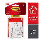 3M 17065-7ES Medium Plastic Wire Toggle Hooks 2-1/6 in. L 7/Pack