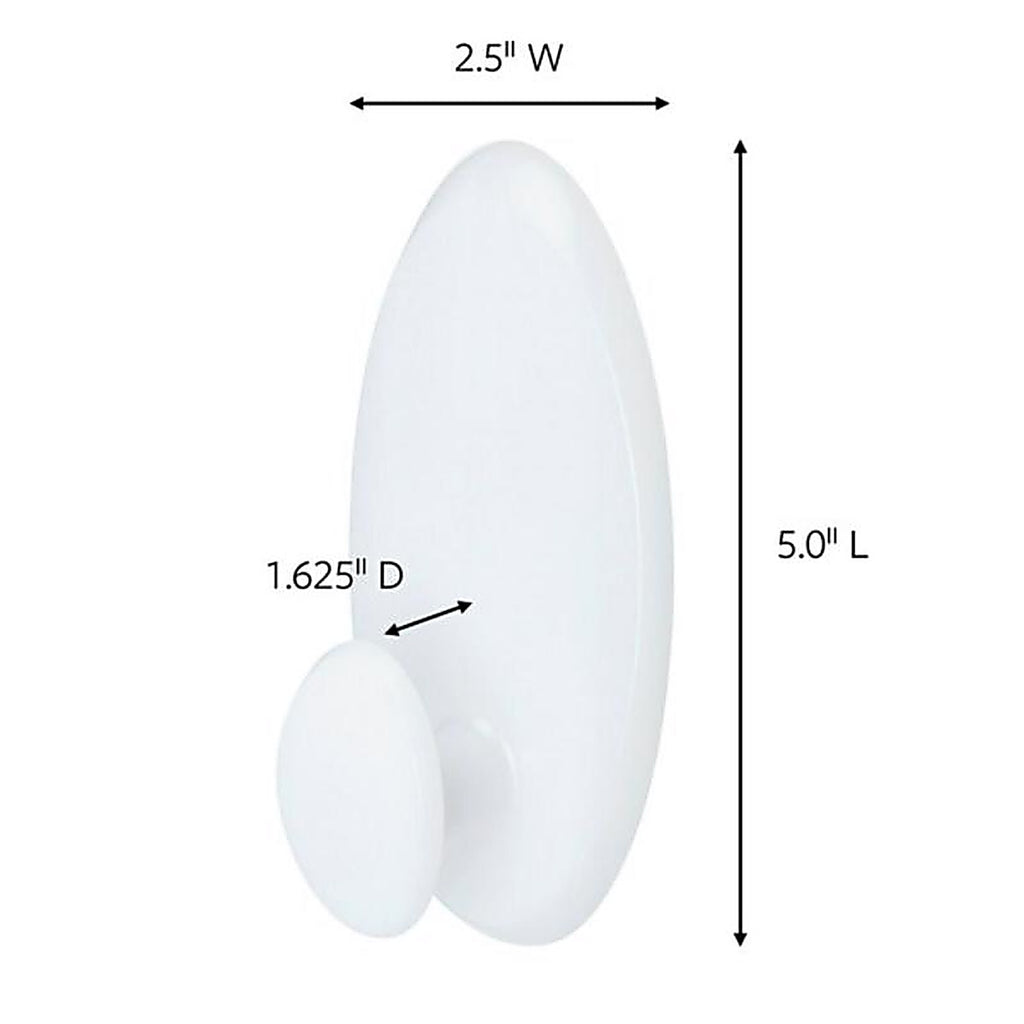 3M 17019-ES Large Plastic Clothes Hanger 5 in. L 1/Pack