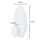 3M 17019-ES Large Plastic Clothes Hanger 5 in. L 1/Pack