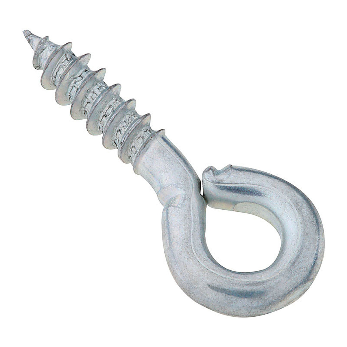 National Hardware N118-430 0.14 in. Dia. x 1-3/16 in. L Zinc-Plated Steel Screw Eye 35 lb. capacity 8/Pack