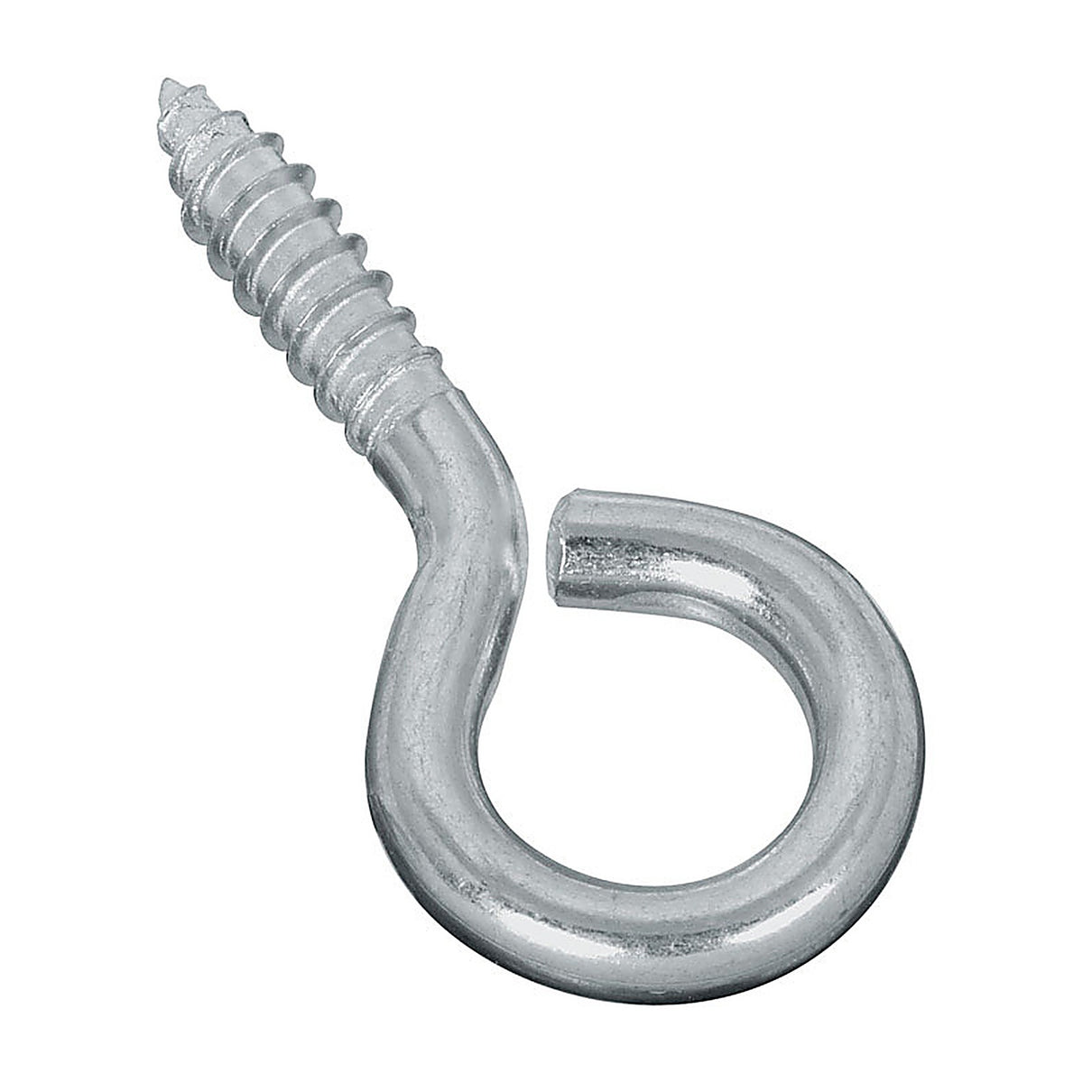 National Hardware N185-991 0.26 in. Dia. x 2-5/8 in. L Zinc-Plated Steel Screw Eye 115 lb. capacity 2/Pack