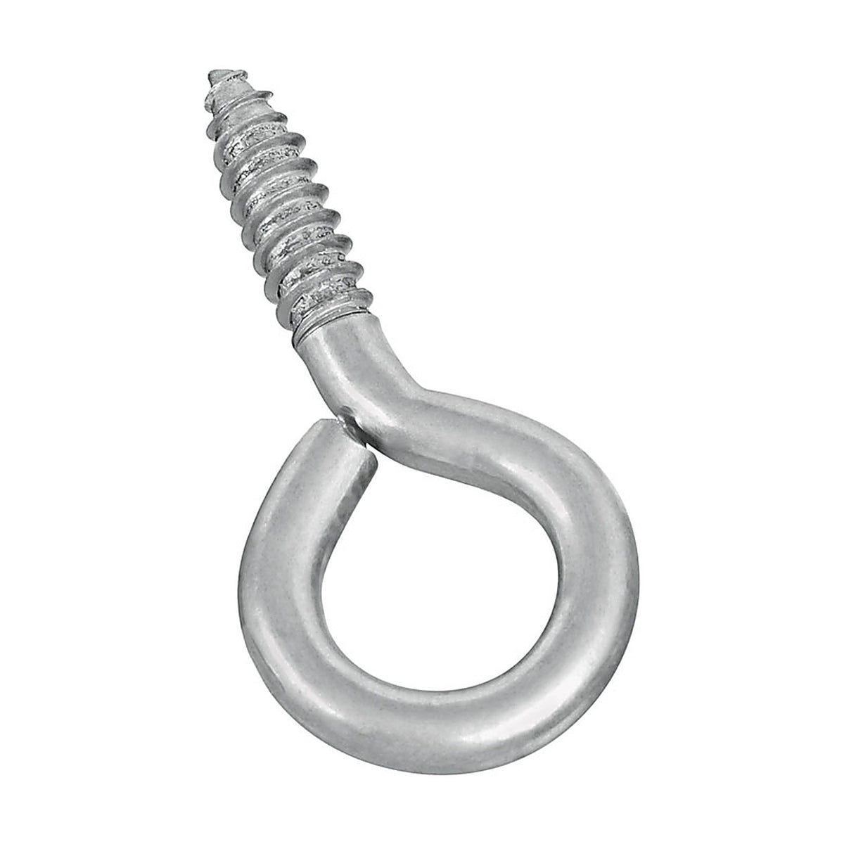 National Hardware N220-426 0.30 in. Dia. x 2-7/8 in. L Zinc-Plated Steel Screw Eye 150 lb. capacity 1/Pack